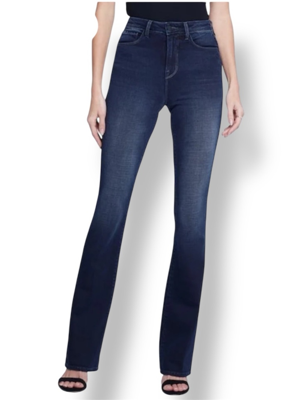 L'AGENCE Selma High-Rise Baby Bootcut Jeans in Maverick - Size 31